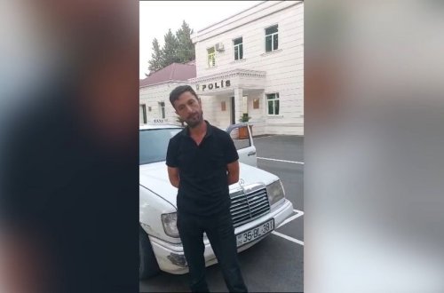 Ağstafada narkotikin təsiri altında toy karvanında avtoxuliqanlıq edən şəxs saxlanılıb