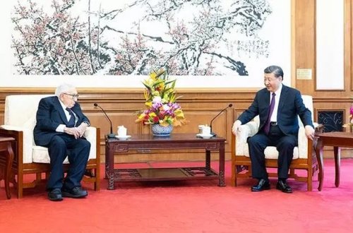 Henri Kissincer Çin prezidenti ilə görüşüb