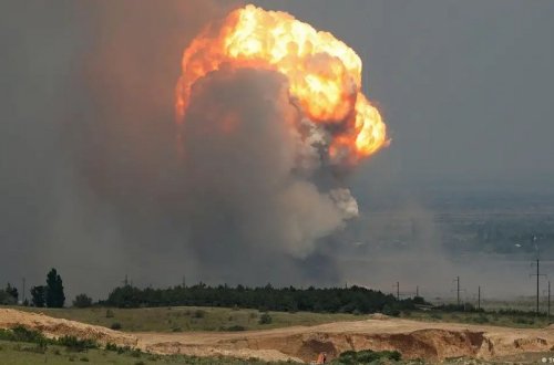 Ruslar Odessada taxıl terminalını atəşə tutub, 100 ton noxud və 20 ton arpa məhv olub