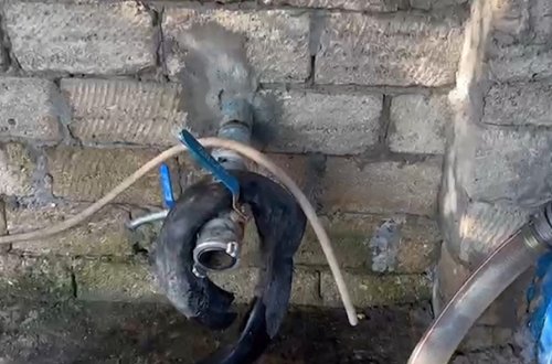 Qanunsuz olaraq su satmaq istədi, yaxalandı - Video