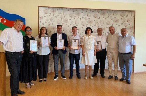 Həsən bəy Zərdabi adına mükafat təqdim olunub - FOTOLAR