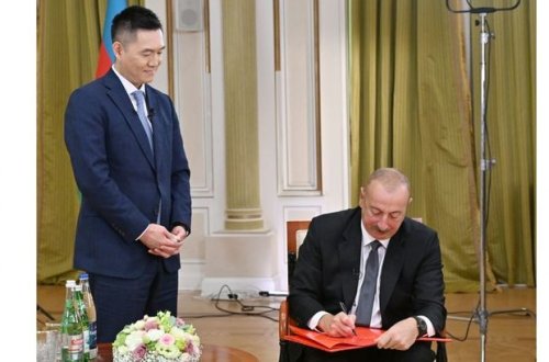 Prezident: “Azərbaycan-Çin münasibətləri əla səviyyədədir”