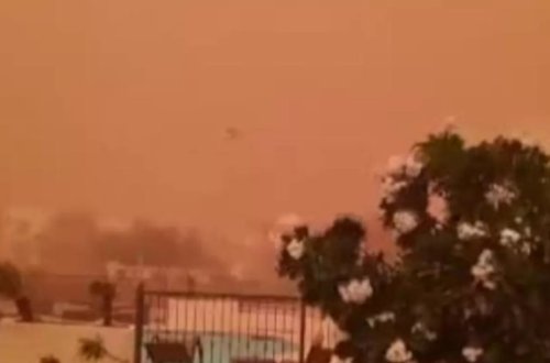 Sudanda qum fırtınası baş verib