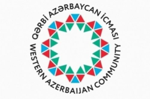 Qərbi Azərbaycan İcması və Azərbaycanın digər vətəndaş cəmiyyəti təşkilatları beynəlxalq ictimaiyyətə müraciət edib