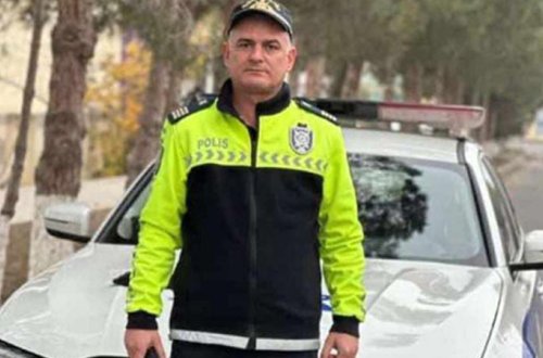 Yol polisi qəfil vəfat etdi (FOTO)