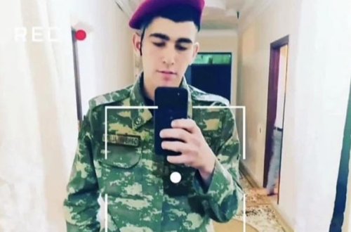 Məzuniyyətə gələn hərbçi göldə batdı