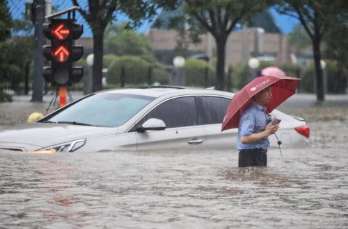 Çinin Hibey əyalətində sel səbəbindən 1,2 milyon insan təxliyə edilib