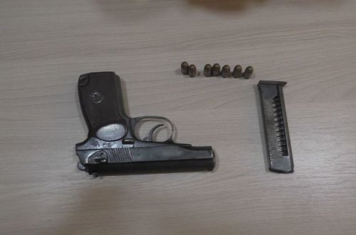 Şəmkirdə qanunsuz olaraq odlu silah saxlayan şəxslər saxlanılıblar - FOTO