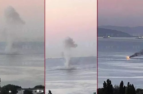 Ukraynanın pilotsuz sualtı qayıqlarla vurulub