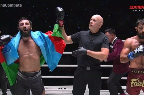 Чингиз Аллязов победил армянского спортсмена