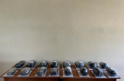 İrandan Azərbaycana külli miqdarda narkotikin keçirilməsinin qarşısı alınıb - FOTO
