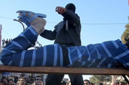 İranda şallaq cəzaları artdı - FOTO