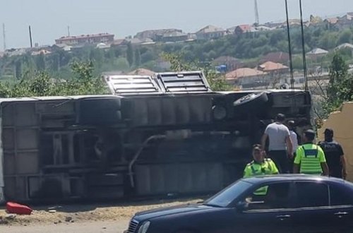 Qusar-Quba yolunda avtobus açdı: Çox sayda yaralı var (YENİLƏNİB)
