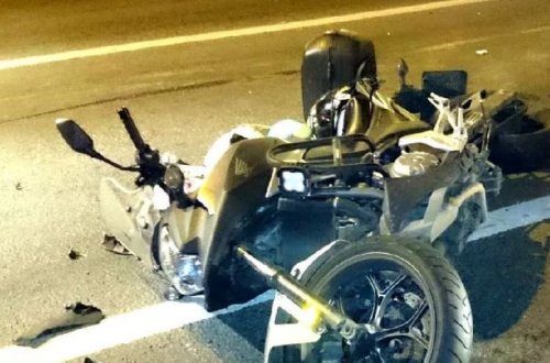 Bakıda 22 yaşlı gənci motosiklet vurub