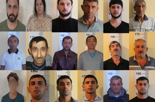 Ağdaşda narkotik dövriyyəsinə görə 18 nəfər saxlanılıb - FOTO