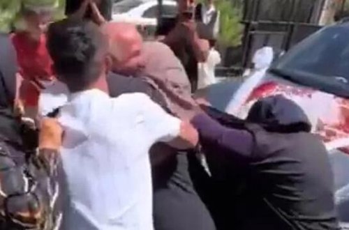 Toyda şok hadisə - Qayınata ilə qayınana GÜLƏŞDİ – VİDEO