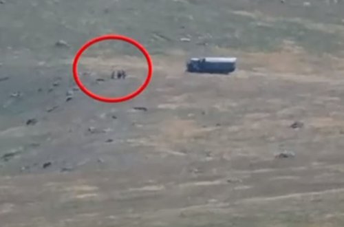 Erməni diversantın saxlanılma görüntüləri - VİDEO