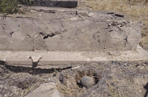 Füzulidə qəbiristanlıqda tələ-mina aşkarlandı