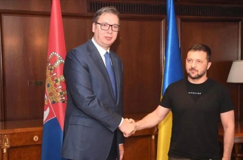 Serbiya prezidenti Ukraynanın ərazi bütövlüyünə hörmət etdiklərini bildirdi