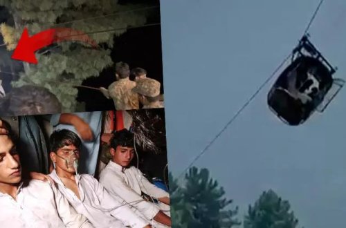 500 metr hündürlükdə asılı vəziyyətdə qalmış 8 nəfər xilas edilib