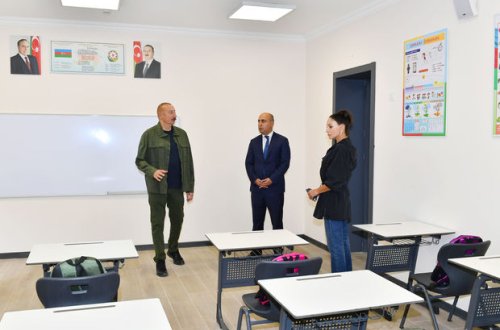 Laçın rayon 2 nömrəli tam orta məktəbi əsaslı təmirdən sonra istifadəyə verilib - FOTO