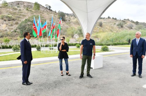Laçın rayonunda “Həkəri Balıq Təsərrüfatı”nın açılışı olub - FOTO