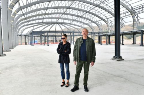 Prezident İlham Əliyev və Mehriban Əliyeva “Laçın şəhəri günü” bayram şənliklərində iştirak ediblər