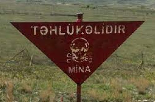 Azad edilmiş ərazilərdə daha 348 mina aşkarlanıb
