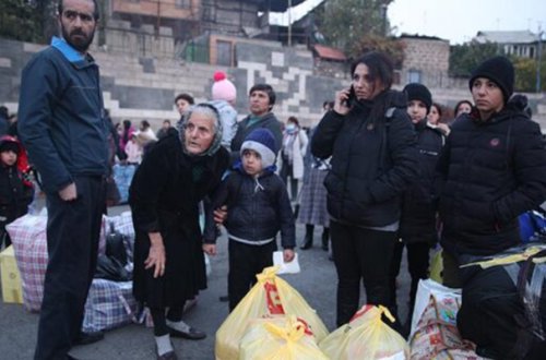 Xankəndidə yaşayan erməniəsilli sakinlər üçün yardım göndərildi - Yenilənib