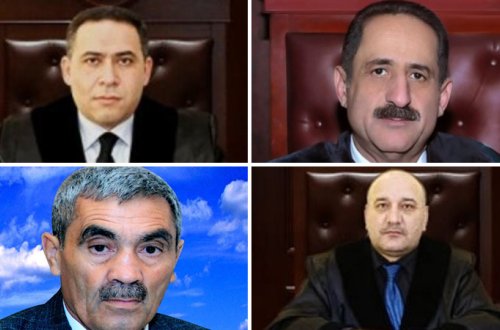 Vaxtsız ölüm hökmü “oxunan” hakimlər (FOTOLAR)