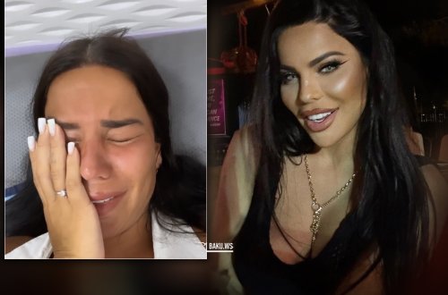 Azərbaycanlı model hönkür-hönkür ağladı: 
