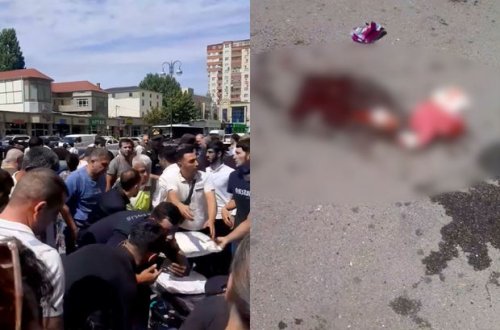 Bakıda qadını küçədə bıçaqlayan şəxs saxlanıldı - YENİLƏNİB + VİDEO