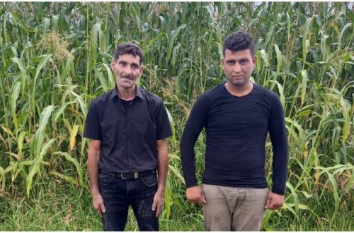 Azərbaycan dövlət sərhədini pozmağa çalışan əcnəbilər saxlanıldı - FOTO