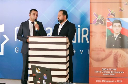 Şəhid Təbriz Cüməzadəyə həsr olunmuş filmin təqdimatı reallaşdı - MİNGƏÇEVİRDƏ
