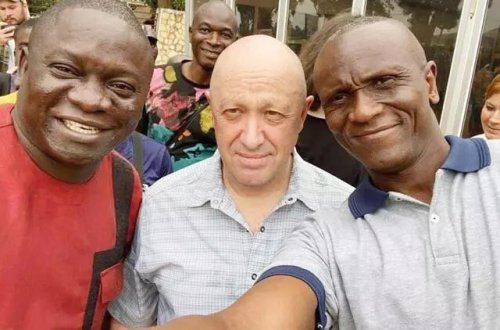 Priqojin Afrikada sonuncu selfi çəkdirib