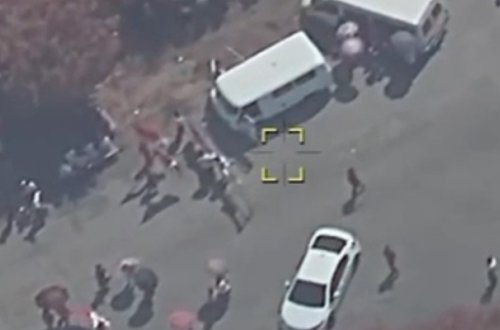 Separatçılar Xocalıda baryerlər quraşdırır - Video