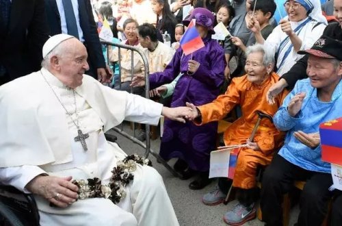 Papa Fransiskin Monqolustana səfər edib