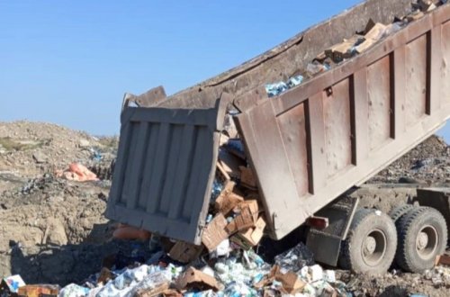 İstehlaka yararsız 62 ton süd məhsulları məhv edilib