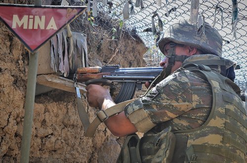 Позиции азербайджанской армии в Кяльбаджаре подверглись обстрелу