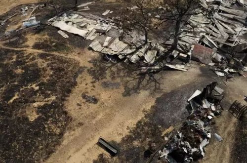 Yunanıstanda 81 min hektar ərazi kül oldu