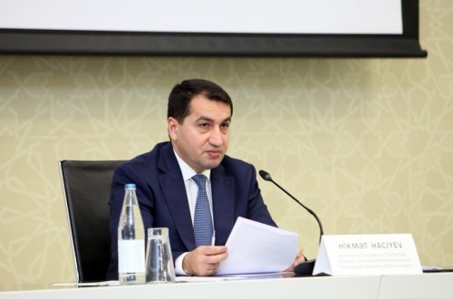 Hikmət Hacıyev: “Ermənilərlə barışıq baş tuta bilər, amma Ermənistan tərəfdən çox şey asılıdır”