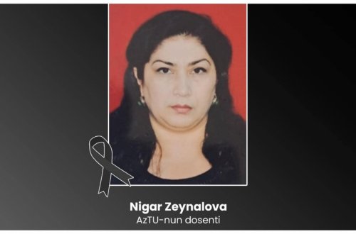 AzTU-nun dosenti 52 yaşında vəfat edib