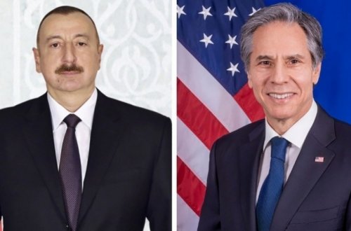 ABŞ Dövlət katibi Antoni Blinken Prezident İlham Əliyevə zəng edib