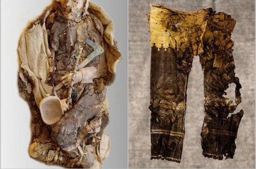 Çində təəccübləndirən tapıntı: Cins şalvarlı 3200 yaşlı mumiya - FOTO