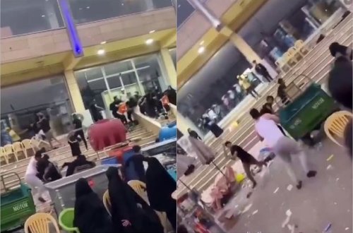 İranlı və iraqlı zəvvarlar arasında dava düşüb - VİDEO