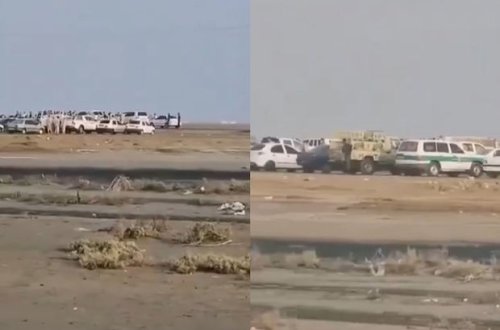 İranda repressiv polis qüvvələri dinc sakinlərə hücum etdi - VİDEO