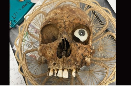 Dəhşətli hadisə: İanə qutusundan insan kəlləsi tapıldı