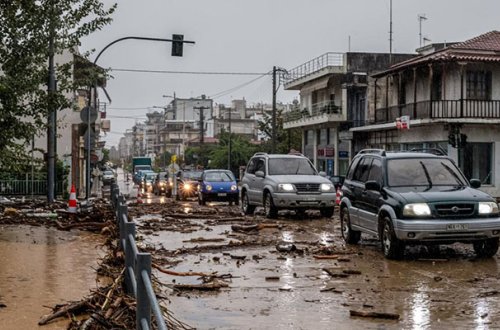 Yunanıstanda leysan yağışına görə 10 nəfər öldü
