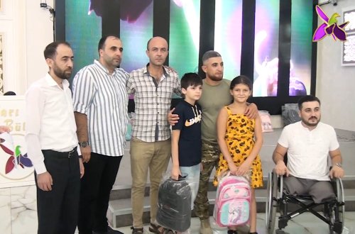 Qazi övladlarına məktəb ləvazimatları hədiyyə edildi: MİNGƏÇEVİRDƏ NÜMUNƏVİ TƏDBİR (VİDEO)