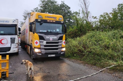 Tarixi QƏLƏBƏ: Ağdam-Xankəndi yolu işə düşdü, yük Xankəndiyə çatıb - VİDEO - FOTO